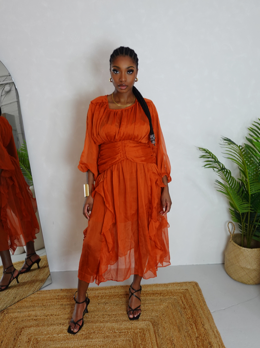 Grace Ruffle Dress