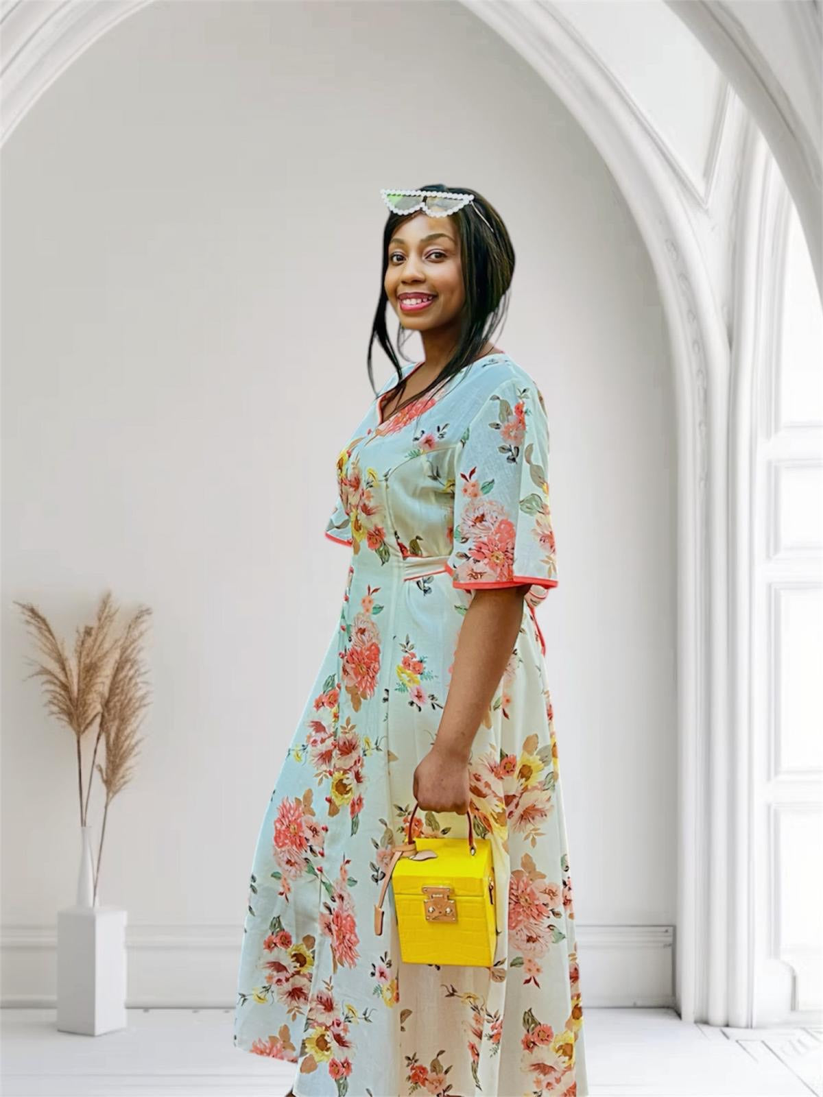 Amelia floral dress
