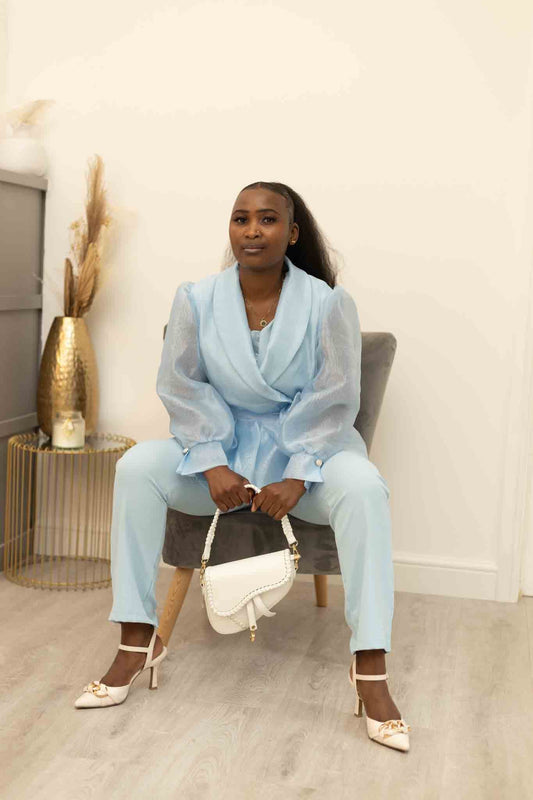 Blue Power Suit